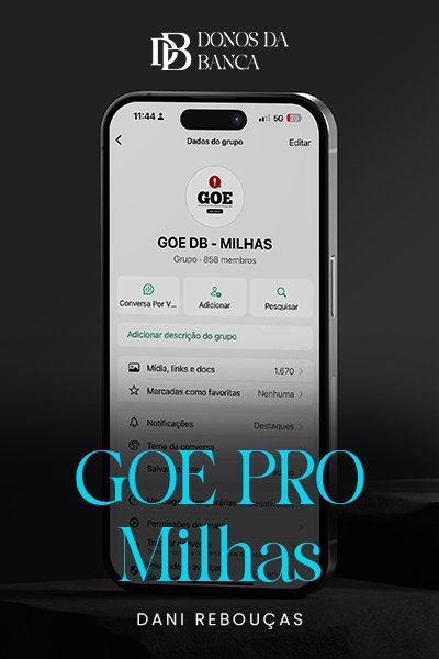 Capa: Grupos de alertas GOE PRO